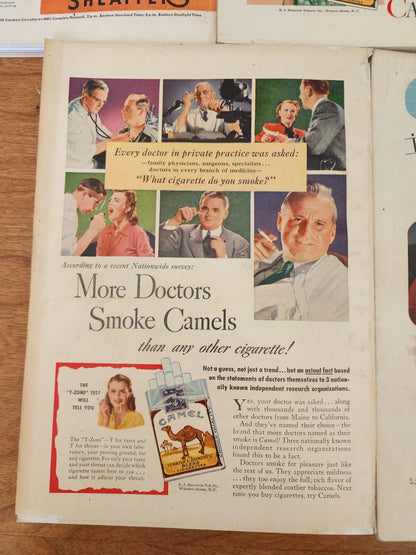 Popular Mechanics Magazine Lot of (5) Issues 1946