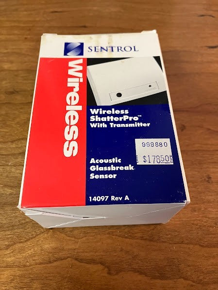 SENTROL: Wireless ShatterPro Glassbreak Sensor with Transmitter