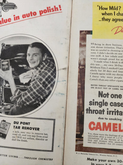 10 Vtg POPULAR MECHANICS Magazines 1951