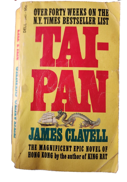 Tai-Pan by James Clavell 1980 Paperback