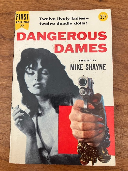Vtg Paperback - Mike Shayne: DANGEROUS DAMES