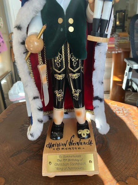 Steinbach Nutcracker - Jubilee King - 75TH Birthday of Christian
