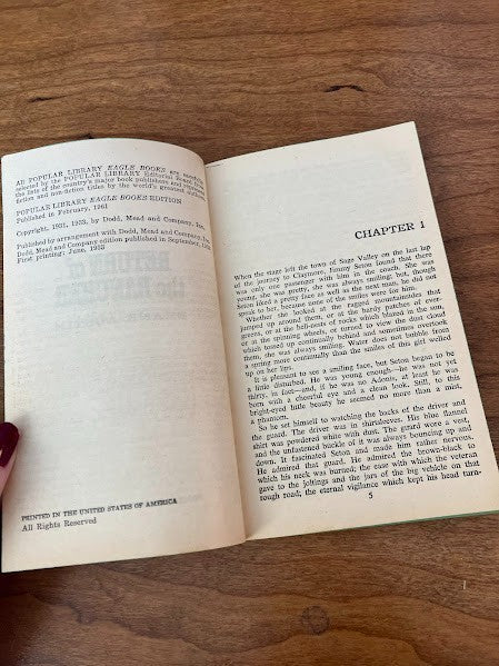 Popular Library - RETURN OF THE RANCHER by Frank Austin