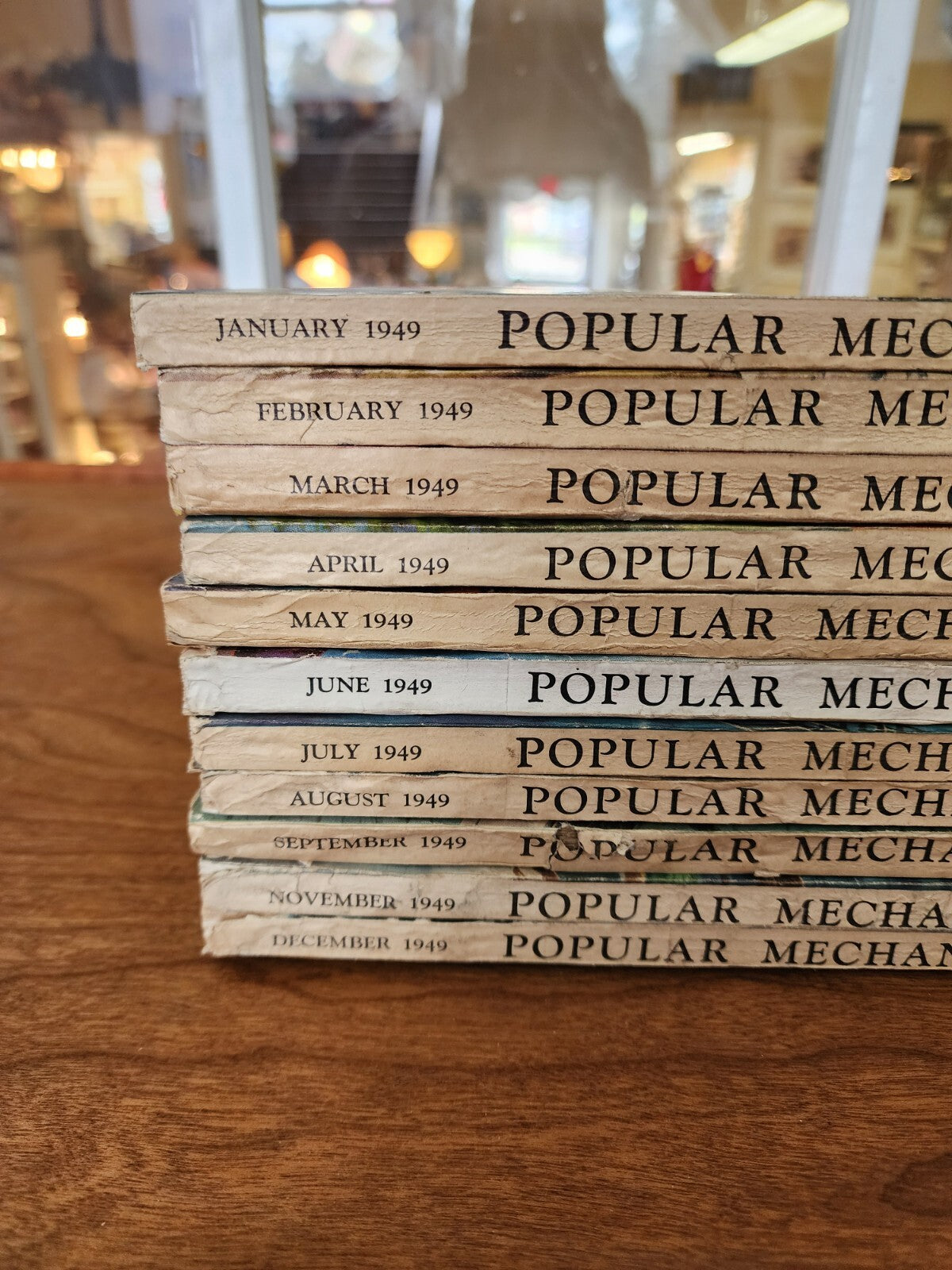 11 Popular Mechanics 1949 (October issue missing)
