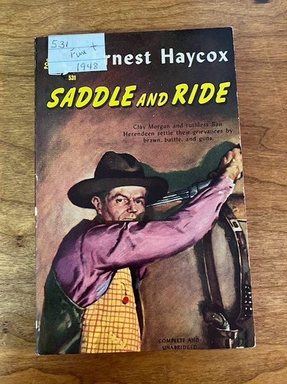 Vintage Paperbacks - Ernest Haycox - Pocket Books - Lot Of 8