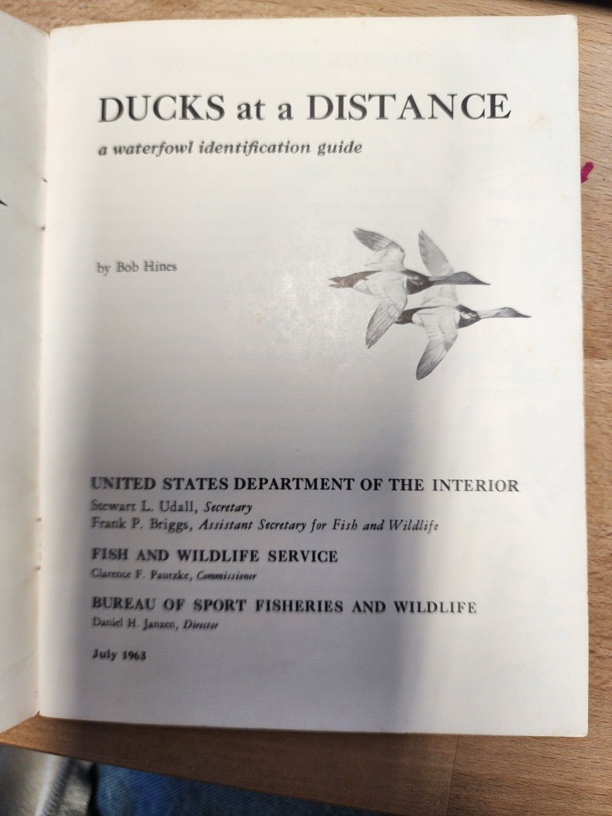 Vintage July 1963 Ducks at a Distance Guide - Paperback