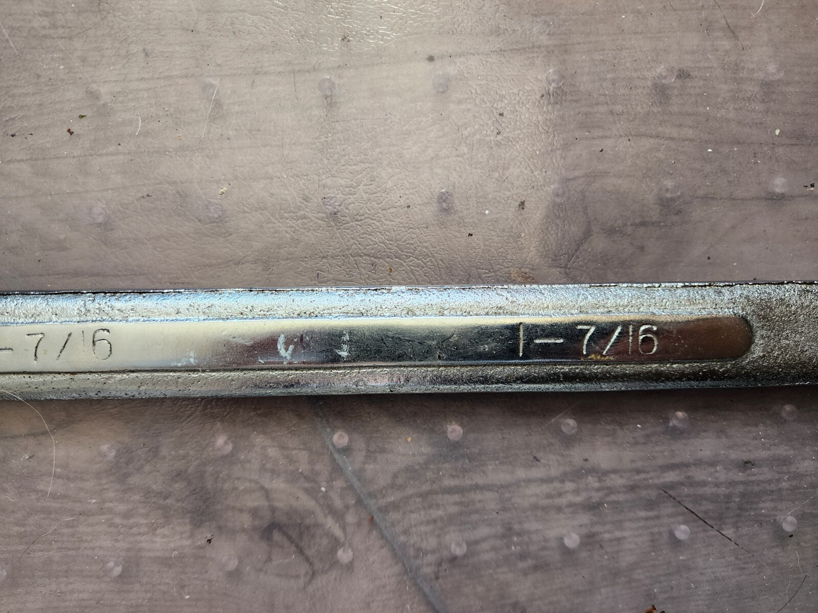 Combination Wrench Vintage 1-7/16 12pt, Made in China