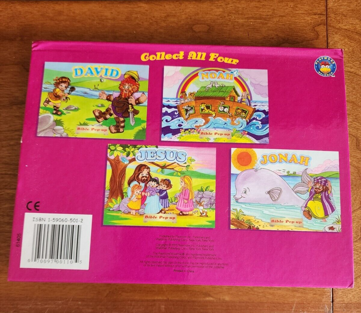 Jonah Bible Pop Up Book - GOOD