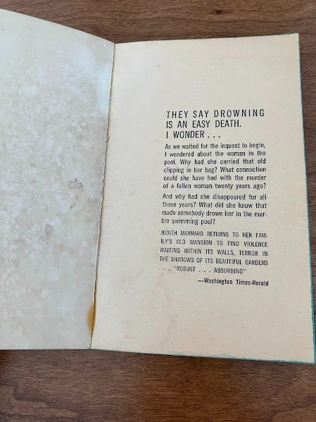 Dell Book - Mary Roberts Rinehart The Swimming Pool