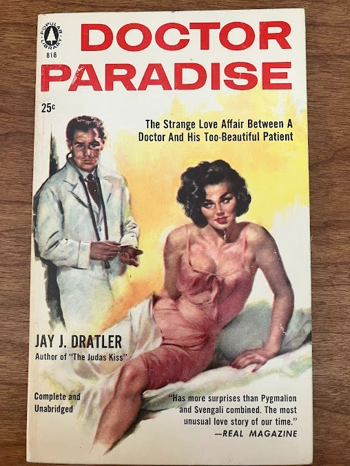 Vtg Paperback - DOCTOR PARADISE by Jay J. Dratler
