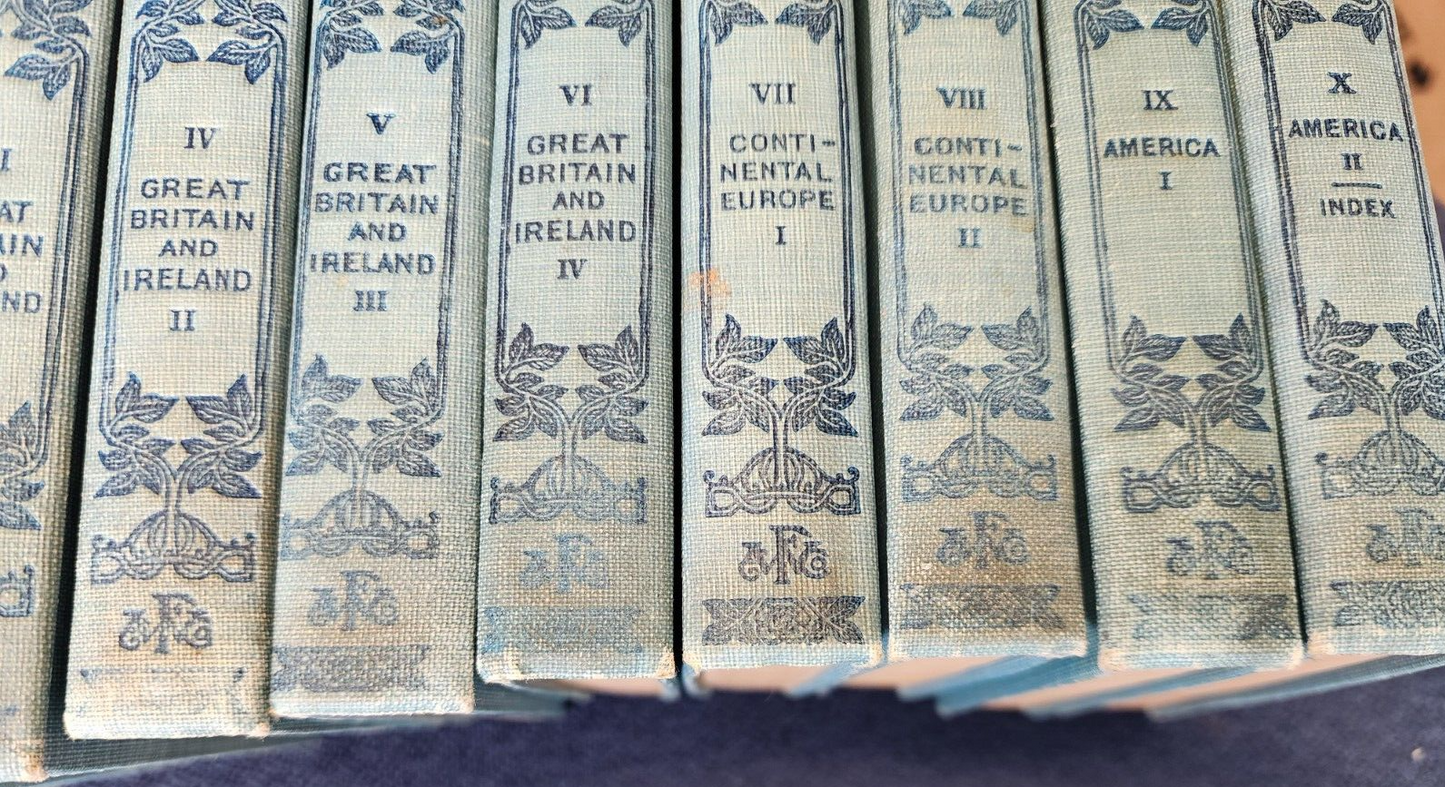 The Best Of The World’s Classics By Henry Cabot Lodge Editor In Chief 1909 Set