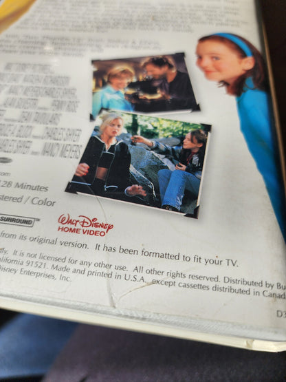 The Parent Trap VHS 1998 Disney Clamshell Lindsey Lohan