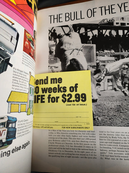 1970 October 23 LIFE Magazine, MUHAMMAD ALI, Look Out, He’s Back