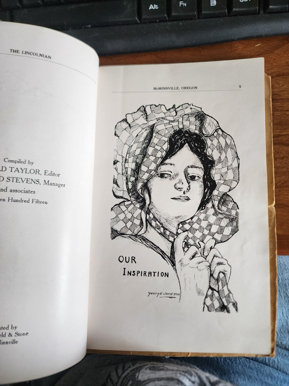 Oregon McMinnville High School Yearbook 1916 Lincolnian