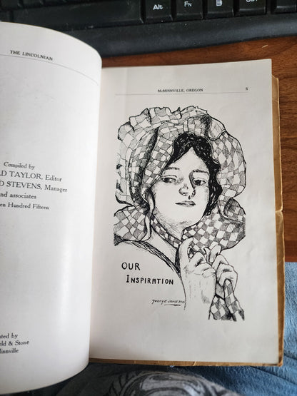 Oregon McMinnville High School Yearbook 1916 Lincolnian