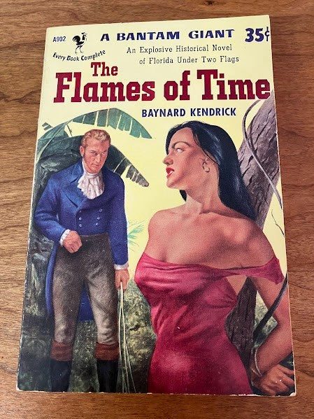 Bantam Books - The Flames Of Time - Baynard Kendrick