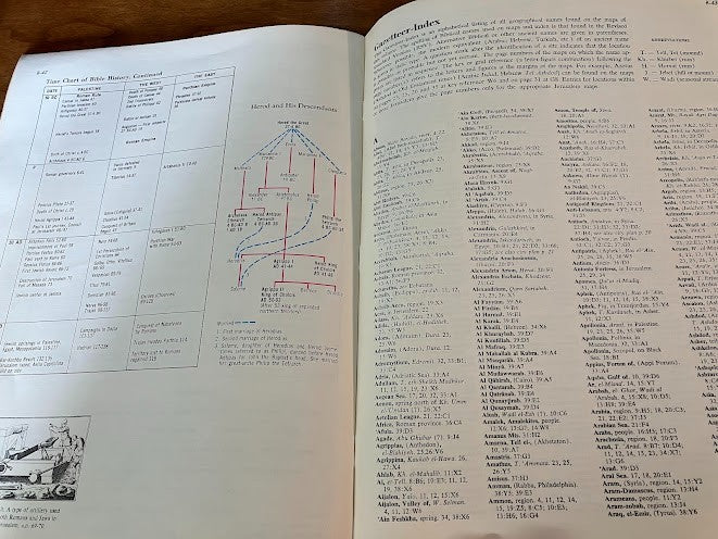 Hammond's Atlas of the Bible Lands