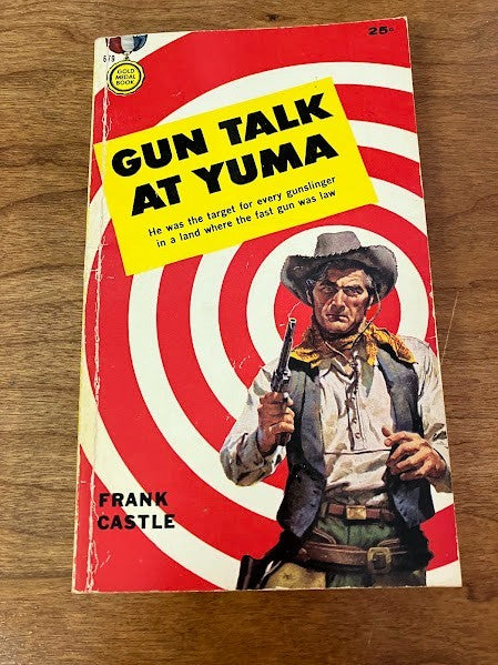 Gold Medal Westerns by Frank Castle - lot of 2