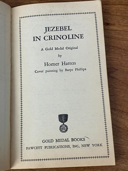 Jezebel In Crinoline - Homer Hatten book
