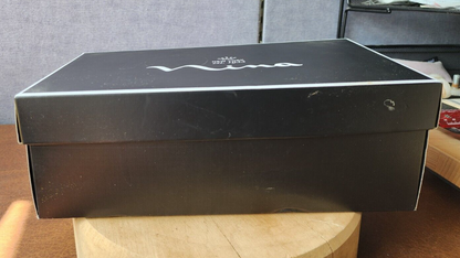 Nina Rossie-W Size 8 W New Navy Luster Satin (A)