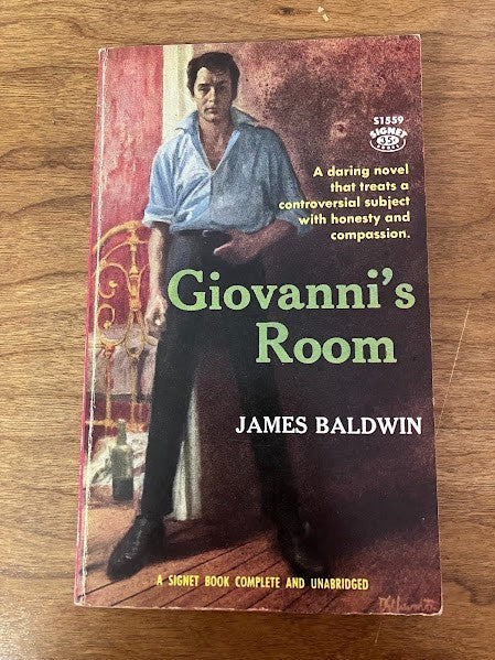 Signet Book - Giovanni's Room by James Baldwin