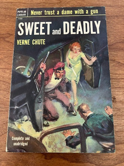 Popular Library - 1952 SWEET DEADLY by VERNE CHUTE