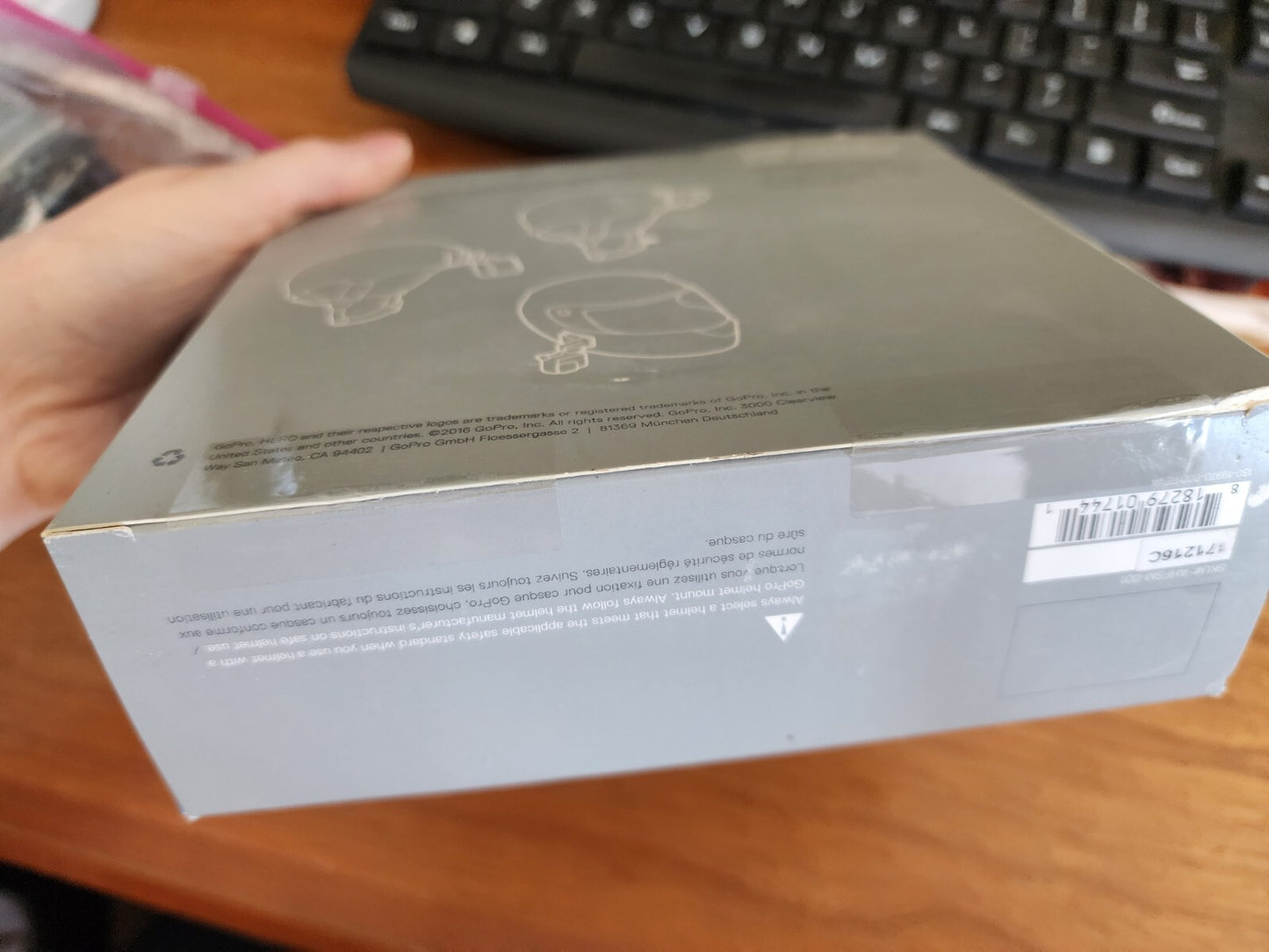 GoPro Helmet Front + Side Mount 2016