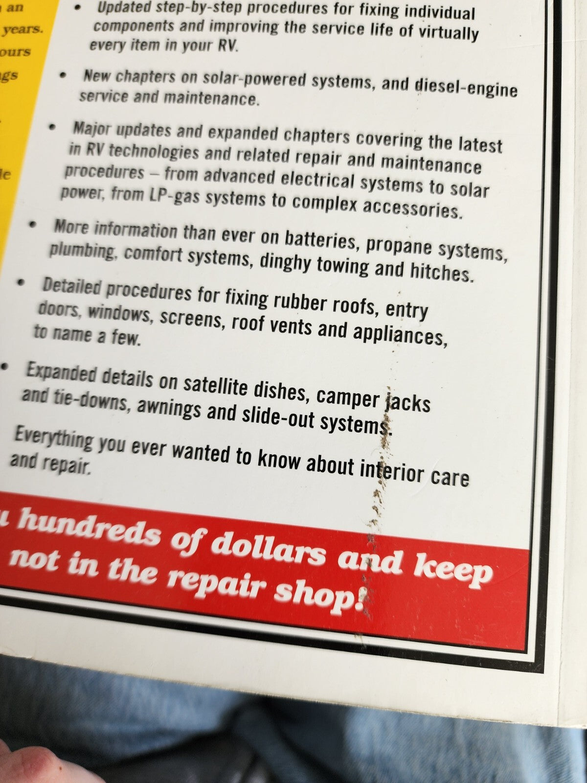 Trailer Life's RV Repair & Maintenance Manual by Bob Livingston