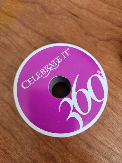 Celebrate It, 360, Wired and Ribbon Red, White, and Gold
