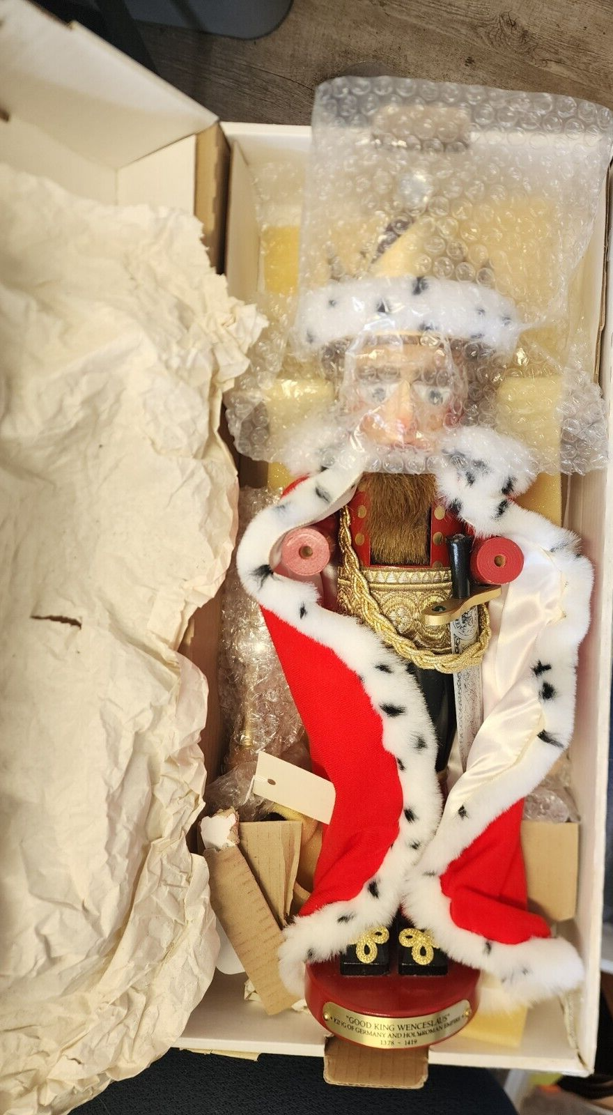 Steinbach Nutcracker “Good King Wenceslaus” with BOX S900