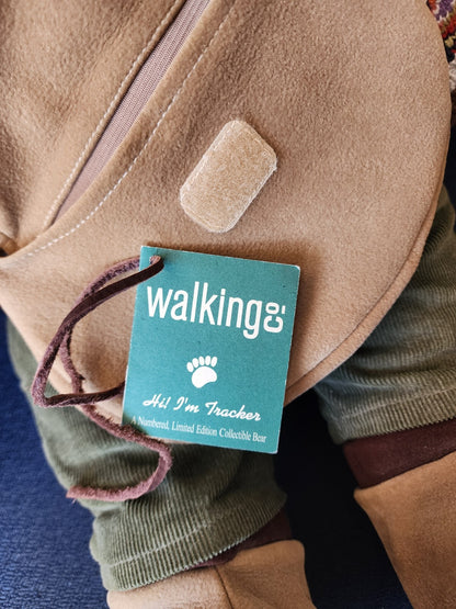 VTG Walkings Jointed Stuffed 18” Teddy Bear