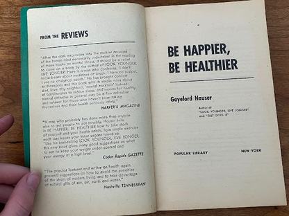 Popular Library - "Be Happier, Be Healthier" & "Are your Troubles Psychosomatic"