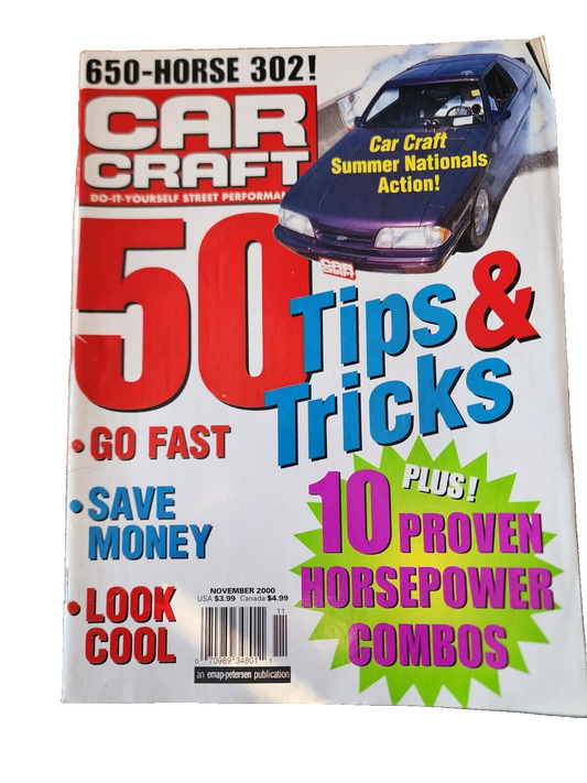 Car Craft Magazine November 2000