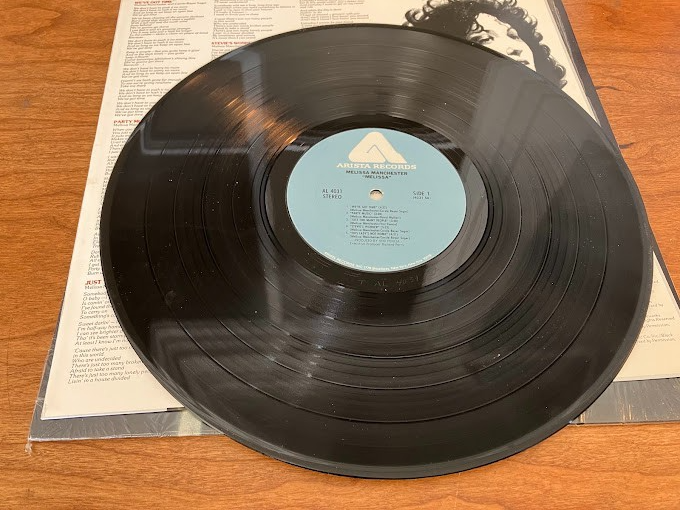 Melissa Manchester Melissa  12" Record