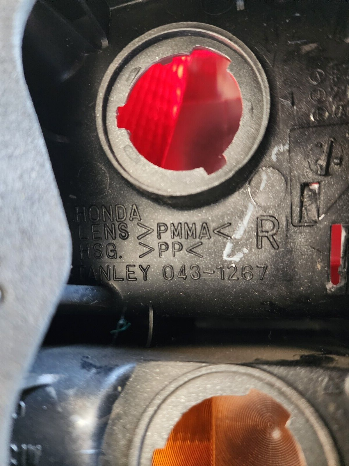 1996 1997 1998 Honda Civic Coupe Tail Light