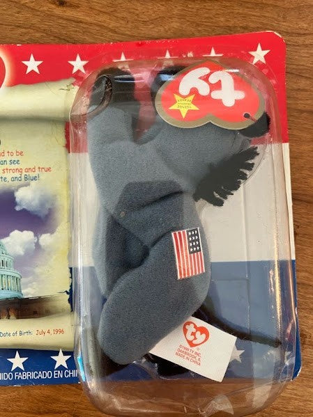 Ty Beanie Baby - Lefty the Donkey