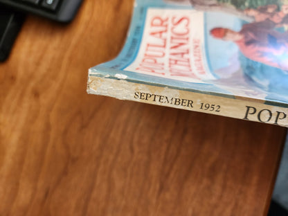 VTG Popular Mechanics Magazine, September 1952