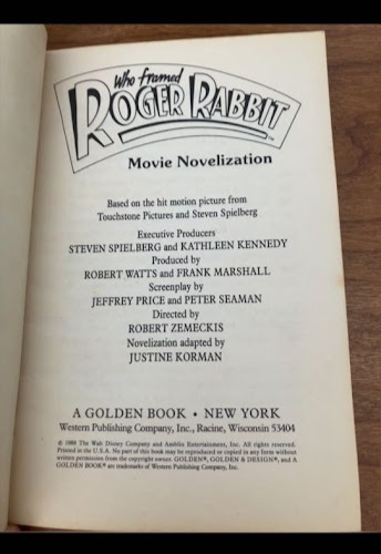 Paperback Book - Who Framed Roger Rabbit