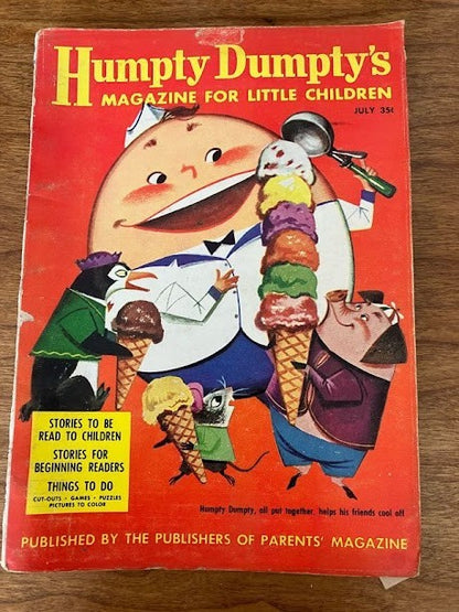 Humpty Dumpty‘s Magazine For Little Children (Lot Of 5)