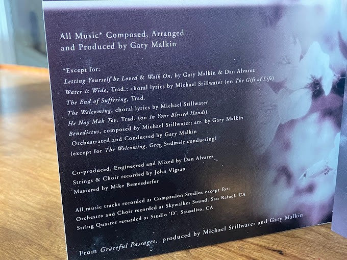 CD: The Music of Graceful Passages - Gary Malkin