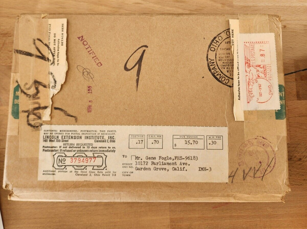 11 Lincoln Extension Institute Antique Book Cleveland