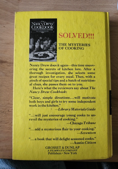 Nancy Drew #8 Nancy's Mysterious Letter by Carolyn Keene Hardcover Book 1968