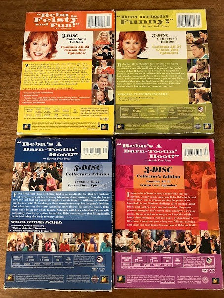 Reba: The Complete Season 1 2 3 4 on DVD Seasons