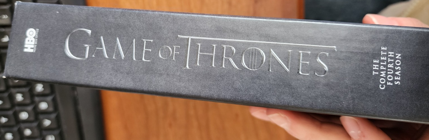 GAME OF THRONES - The Complete Fourth 4 Season DVD