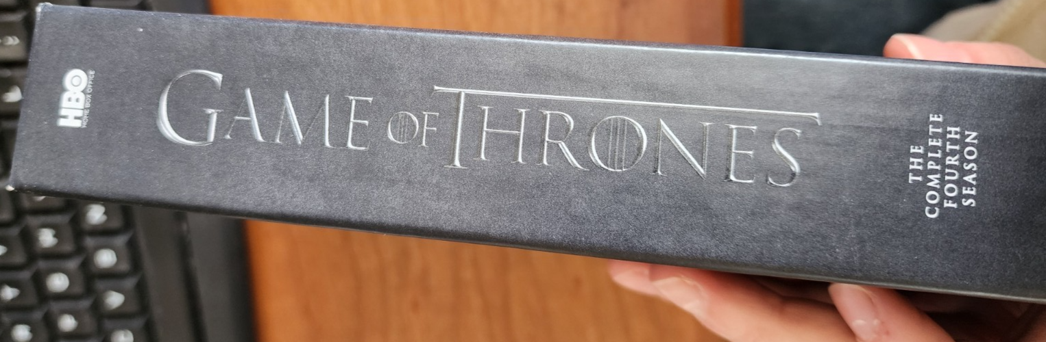 GAME OF THRONES - The Complete Fourth 4 Season DVD