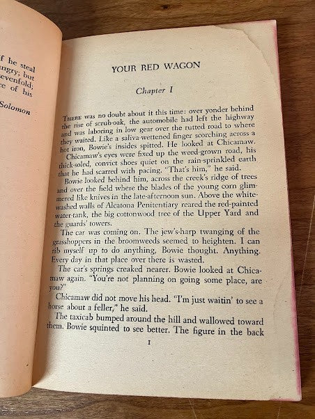 Your Red Wagon by Edward Anderson