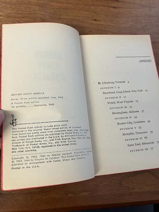 Vtg Paperbacks by Erskine Caldwell - lot of 5