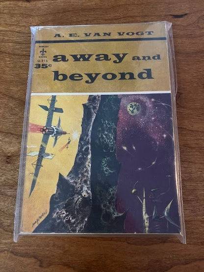 Vintage Paperback: Away and Beyond by A. E. Van Vogt