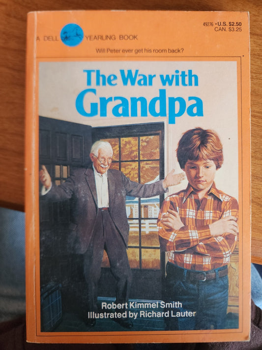 Paperback Book The War With Grandpa Robert Kimmel Smith