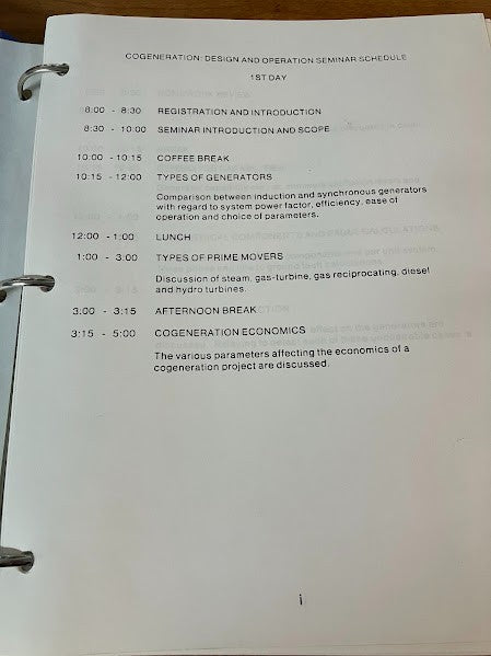 Book - Westinghouse Technical Training Seminar